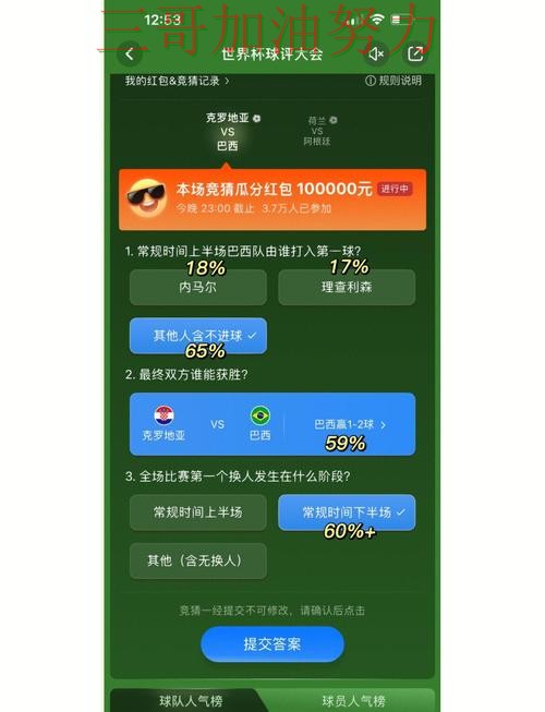 新手必看：世界杯竞猜平台真实体验+直播详解 + 世界杯全球总决赛